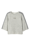 American Vintage Vitow Soft Knit Jumper – Light Grey by american vintage shop american vintage at Dotique cozy knitwear piece