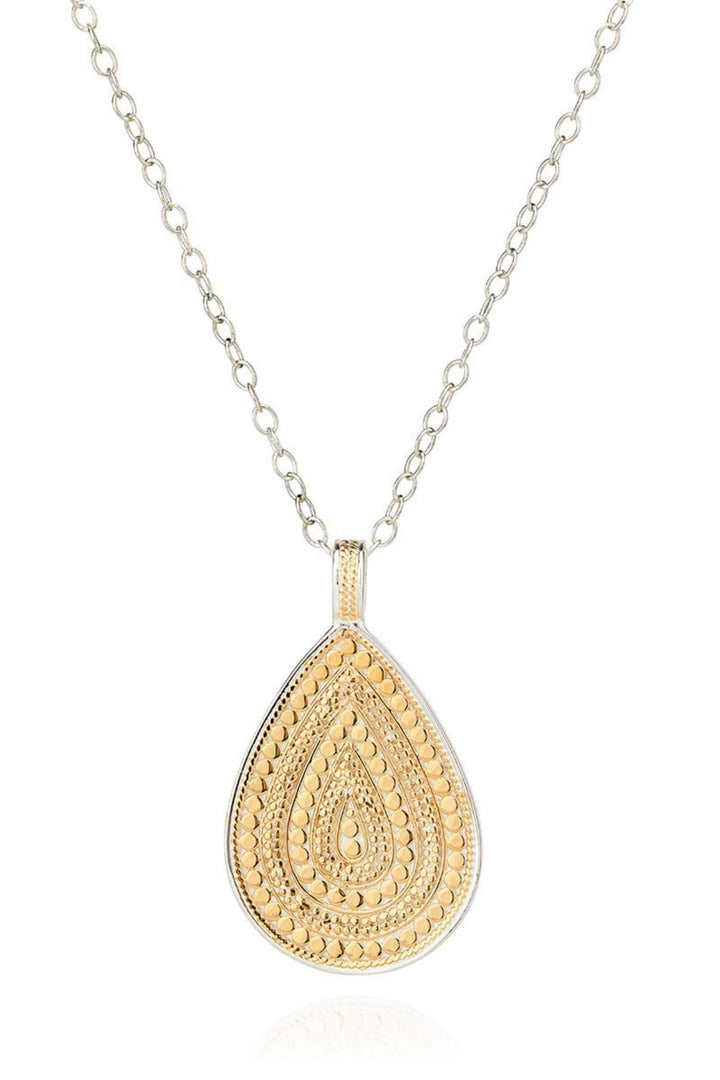 Anna Beck Classic Large Teardrop Pendant Necklace 30" (4300N TWT)