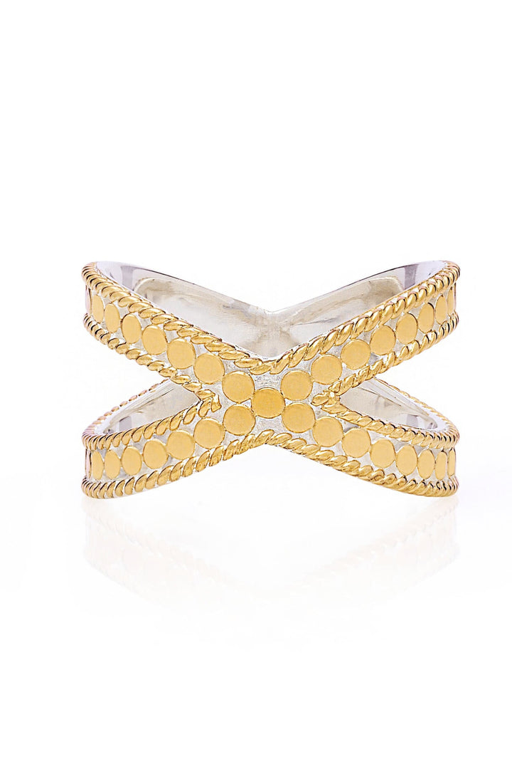 Anna Beck Cross Ring - Gold (6460R-GLD)