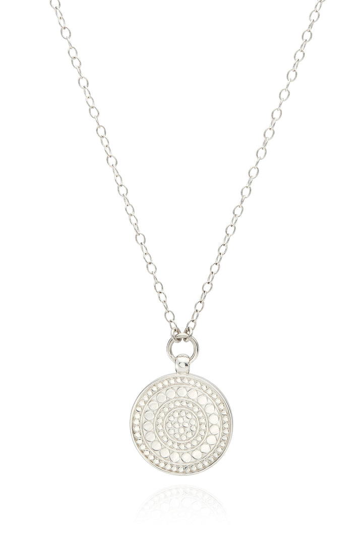 Anna Beck Classic Medium Reversible Disc Pendant 18" - 20" (NK10264 TWT)