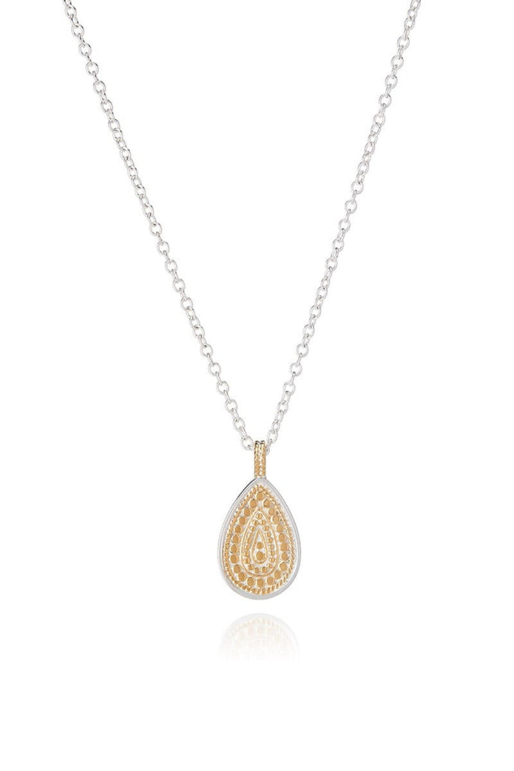 Anna Beck Classic Small Teardrop Pendant 16"-18" (4174N-TWT)