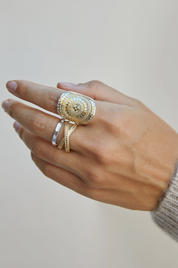 Anna Beck Beaded Saddle Ring - Mixed