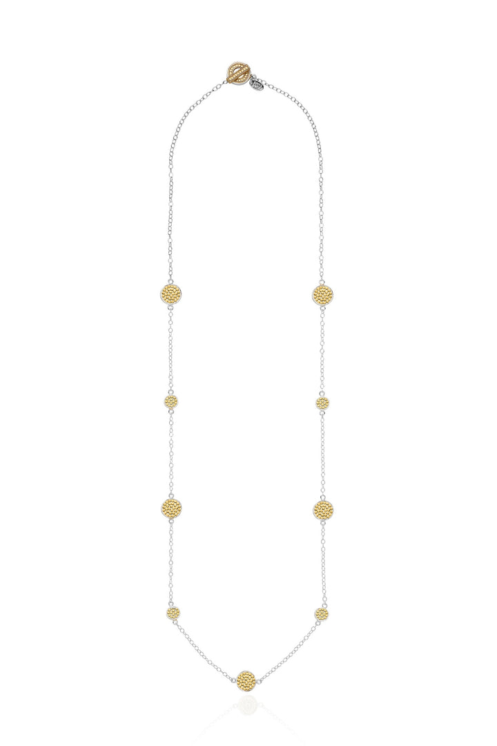 Anna Beck Classic Long Station Necklace (1181NGR-TWT)