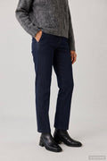 Anna Montana 1045 Mila Wide Flexi Milano Jeans Dark Blue, front model view – shop Anna Montana at Dotique