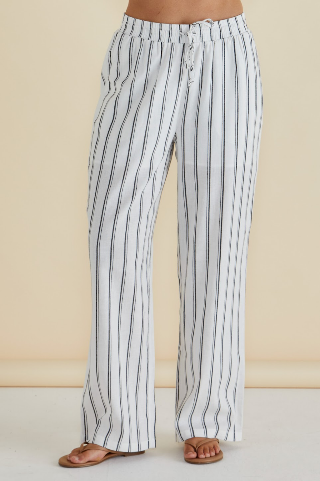 Dotique Betty Basics BB8437 Zaza Relax Trousers in black and white stripe