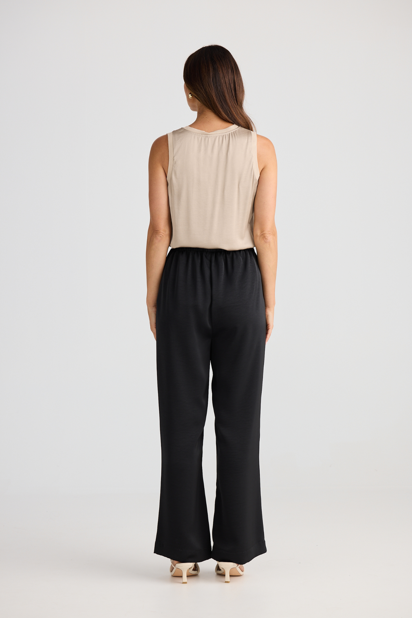 Dotique Brave + True BT25390 Boulevard Pant in black with relaxed straight-leg fit