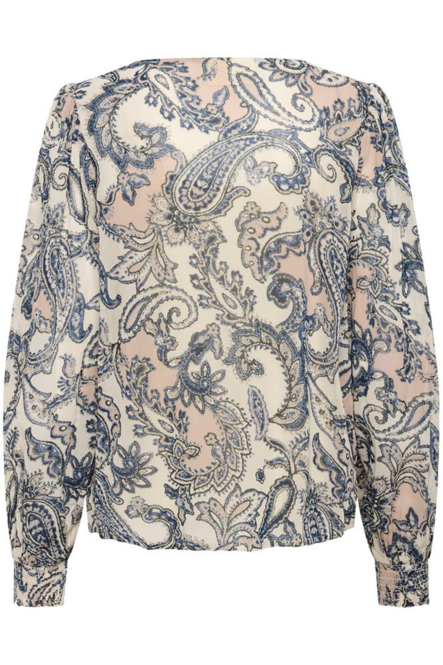 Cream CRBea Blouse in cafe paisley print. Lightweight viscose blouse with a relaxed fit, perfect for everyday styling. Shop at Dotique.