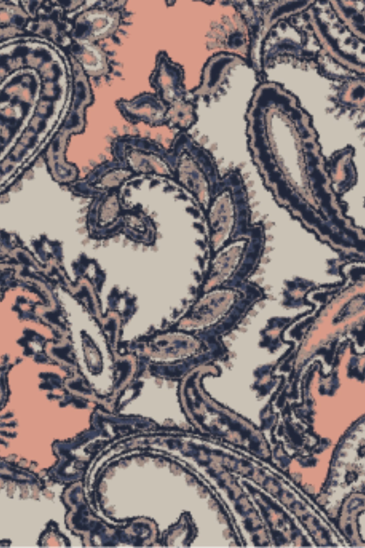 Cream CRBea Blouse in cafe paisley print. Lightweight viscose blouse with a relaxed fit, perfect for everyday styling. Shop at Dotique.