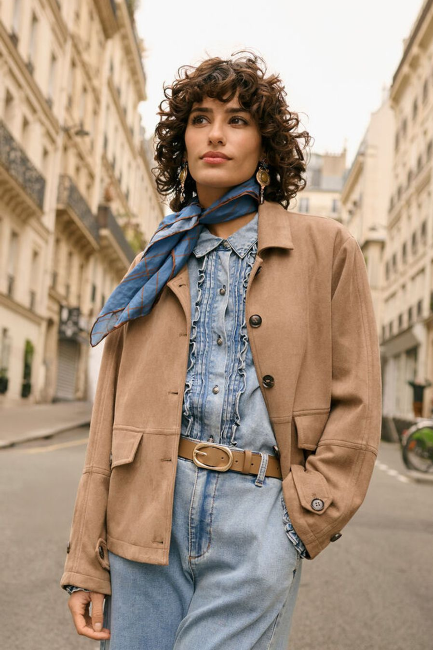 Light blue wide leg jeans by Cream with a high waist and soft stretch. Easy to wear and flattering for everyday style. Shop now at Dotique.