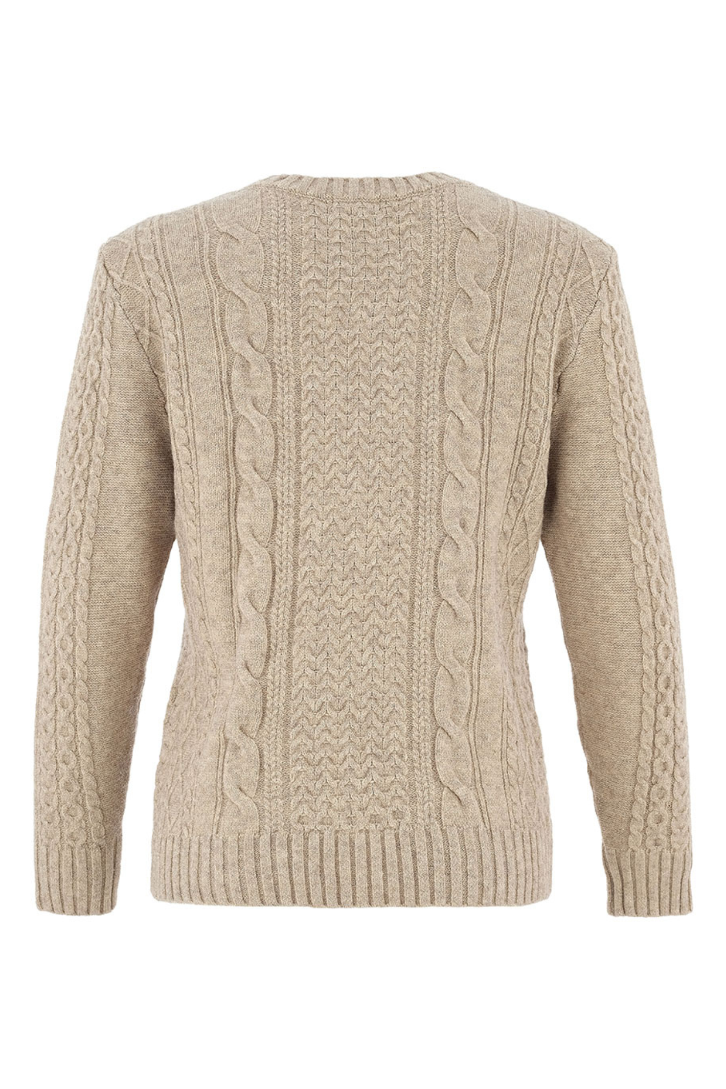 Dolcezza 75307 Oatmeal Cable Knit Jumper