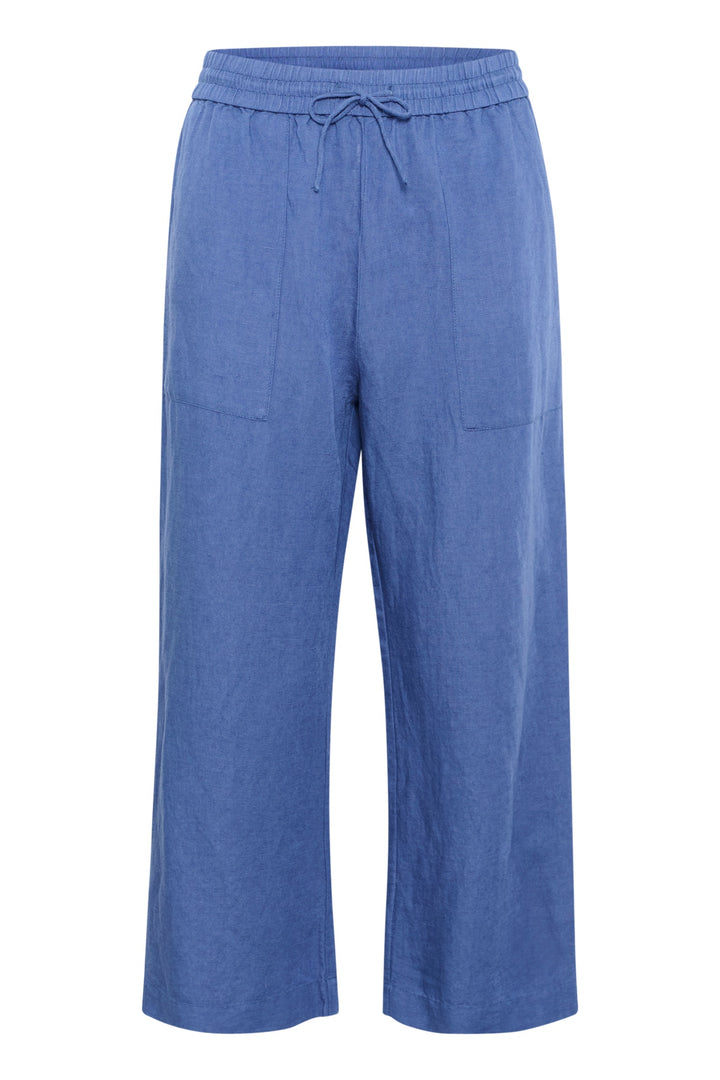 Part Two 30309696 EniolasPW PA Linen Mix Cropped Trousers Oceana