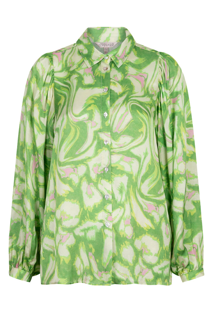 dotique-esqualo-15005-floral-treasure-green-print-shirt-1