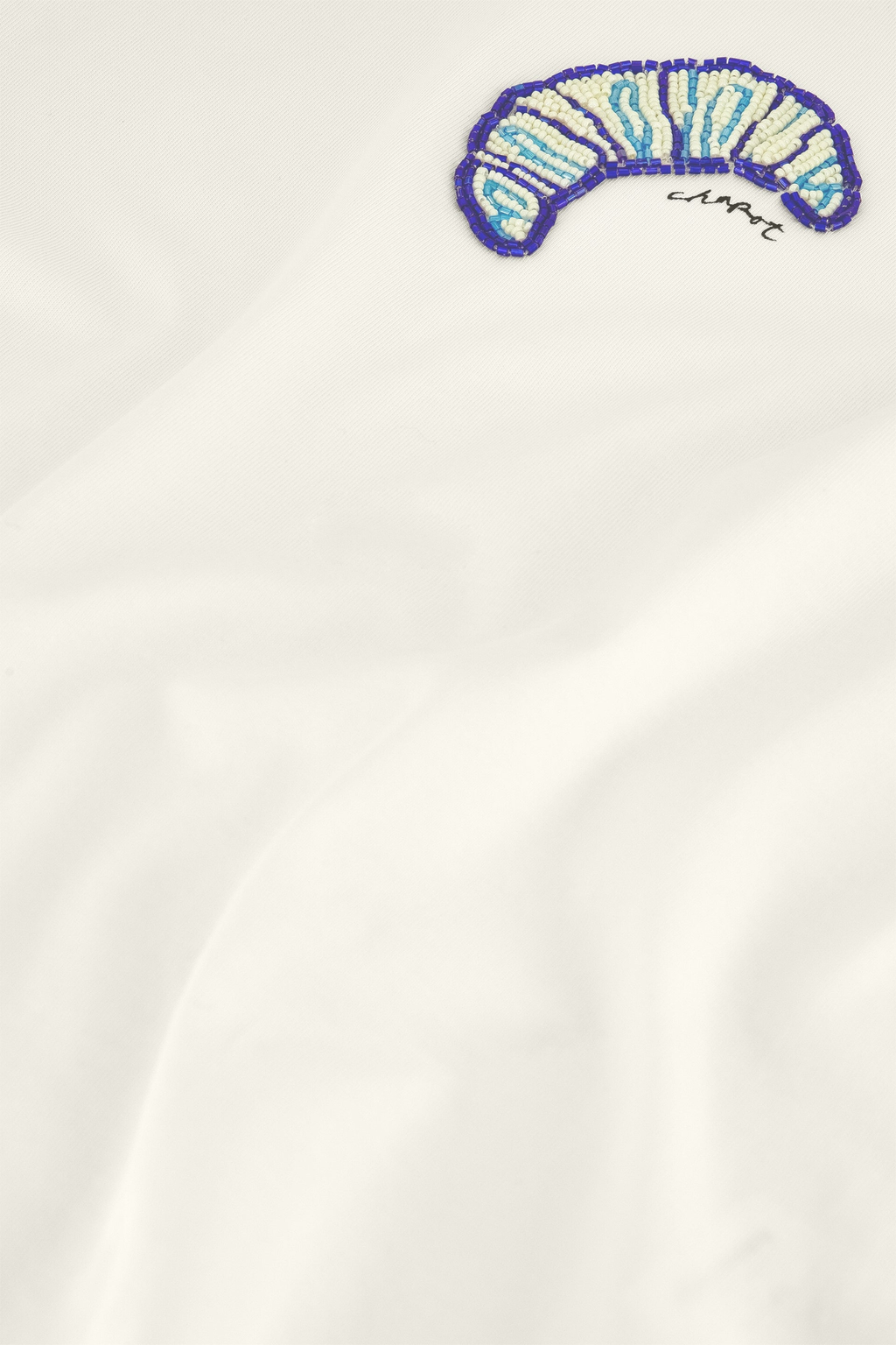 Fabienne Chapot Benja T-Shirt in Cosy White. 100% organic cotton with a relaxed loose fit — breathable everyday essential at Dotique.