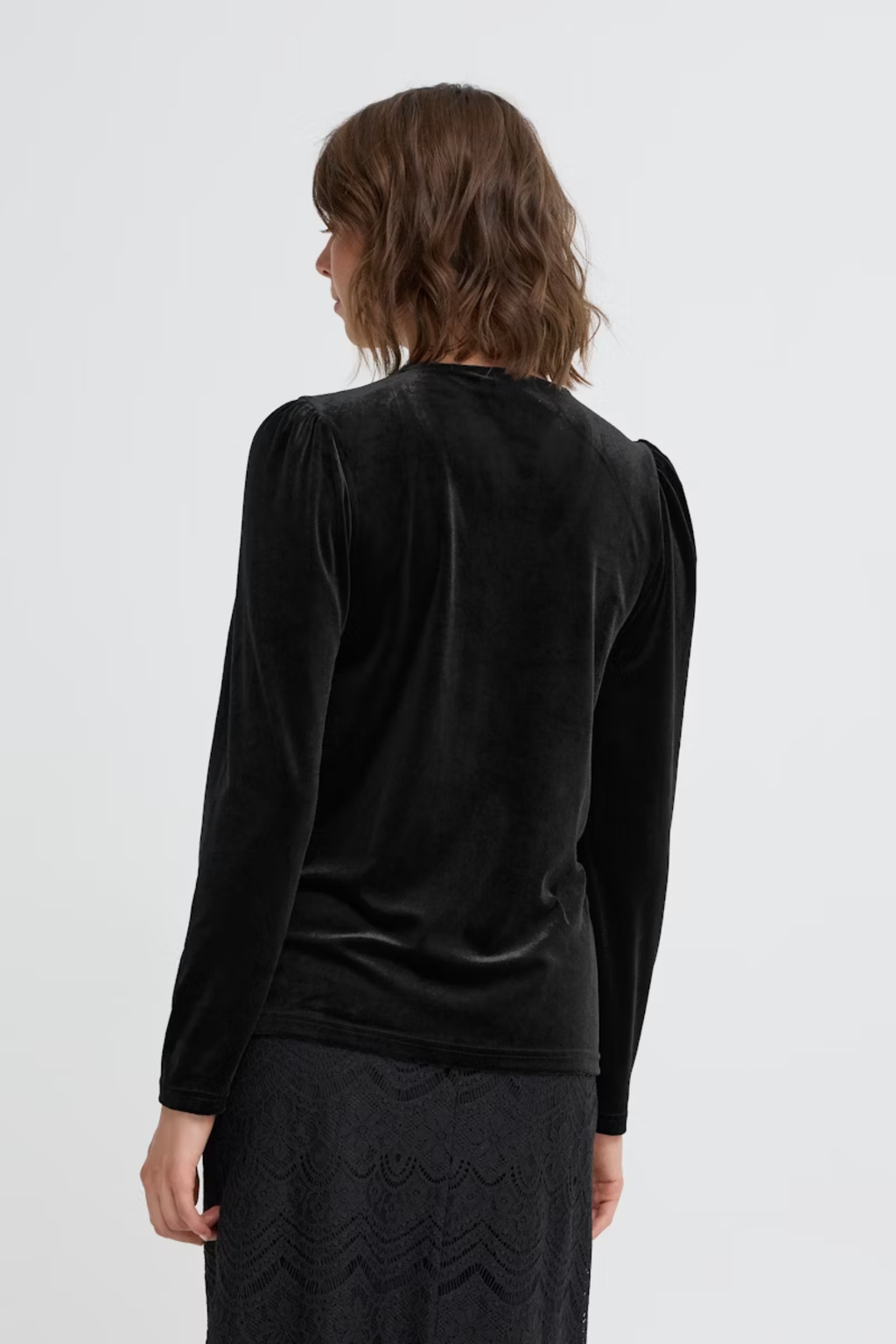 Fransa 20617222 FRCASSANDRA BL 2 Velvet Top Meteorite