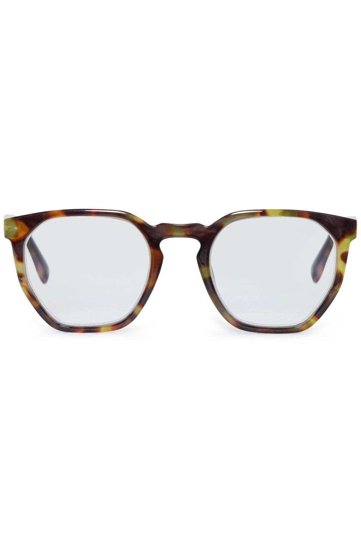 Fransa FRAMALIA GLASSES Hot Fudge Melange – product front view. Shop Fransa at Dotique.