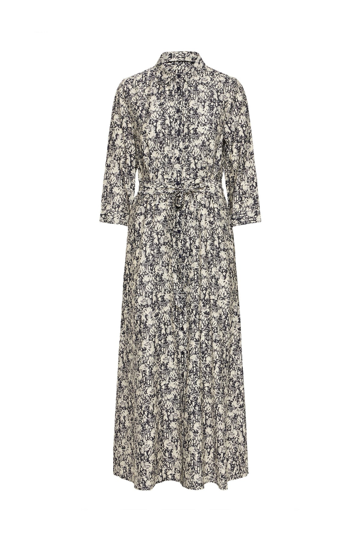 Fransa FRARIANA DR 20 Floral Paisley Salute Dress – product front. Shop Fransa at Dotique.