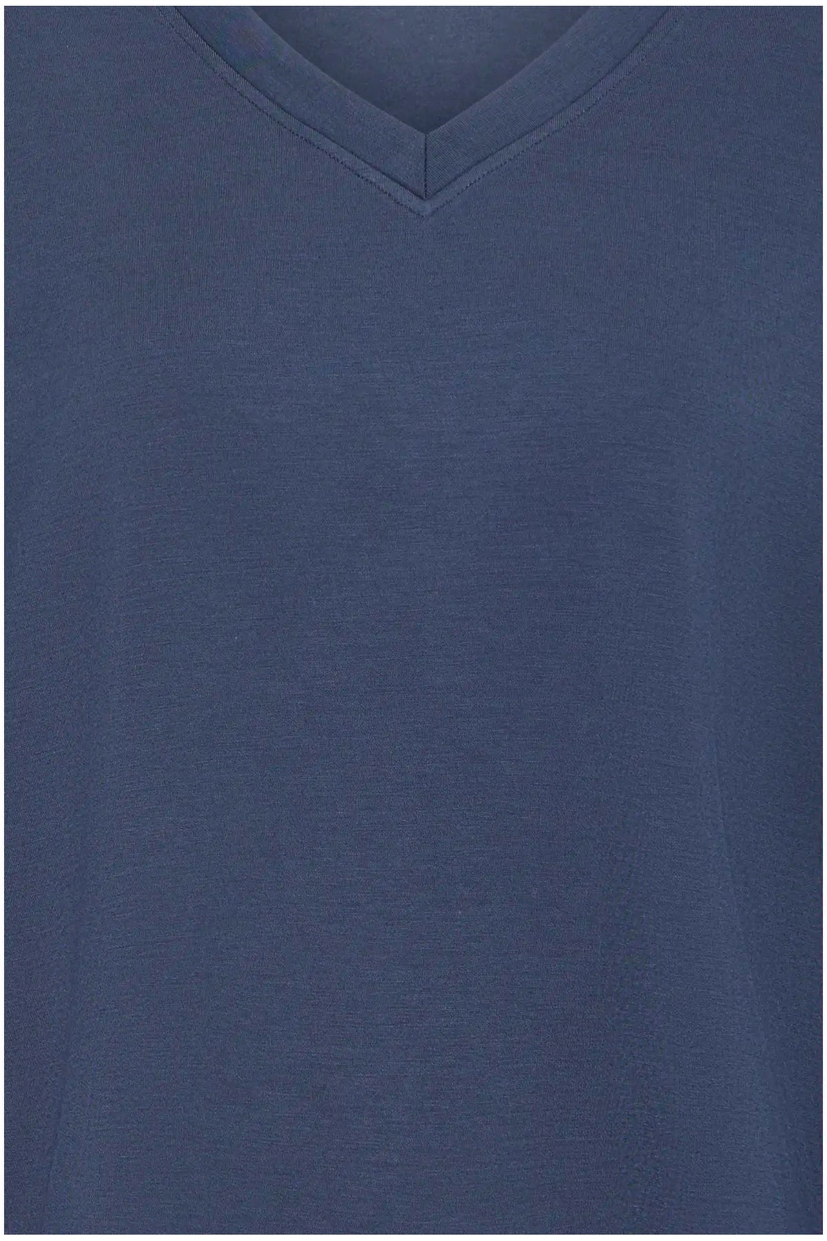 Fransa FRAURORA PU 27 Navy Blazer Jumper – neckline detail. Shop Fransa at Dotique.