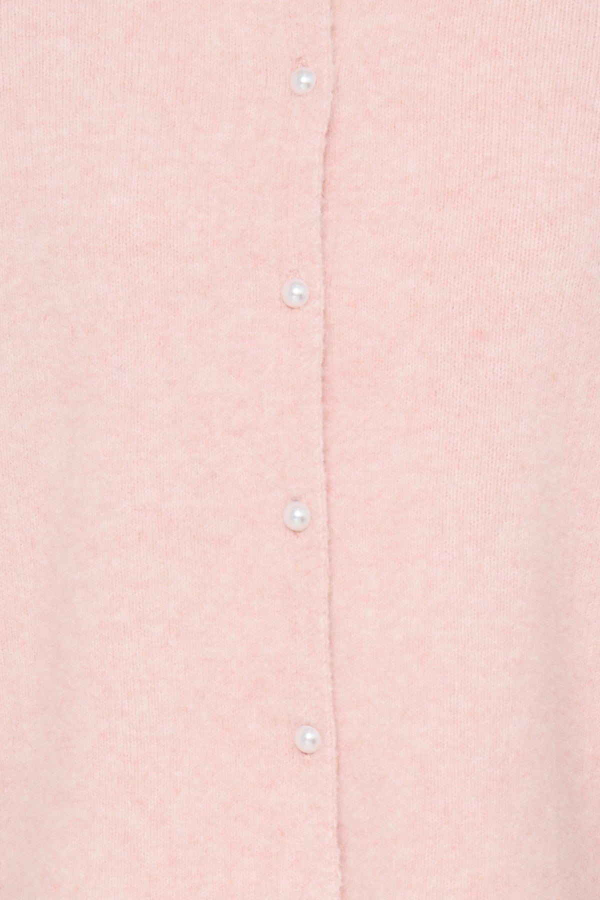 Fransa FRELLEN CAR 2 Silver Pink Embroidery Cardigan – detail. Shop Fransa at Dotique.