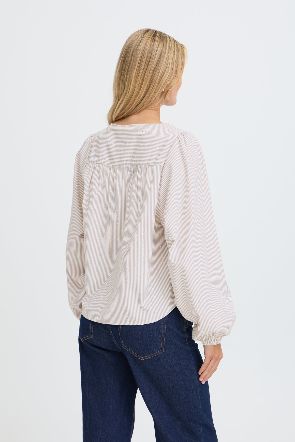 Fransa FRMYRA BL 1 Blouse – model back. Shop Fransa at Dotique.