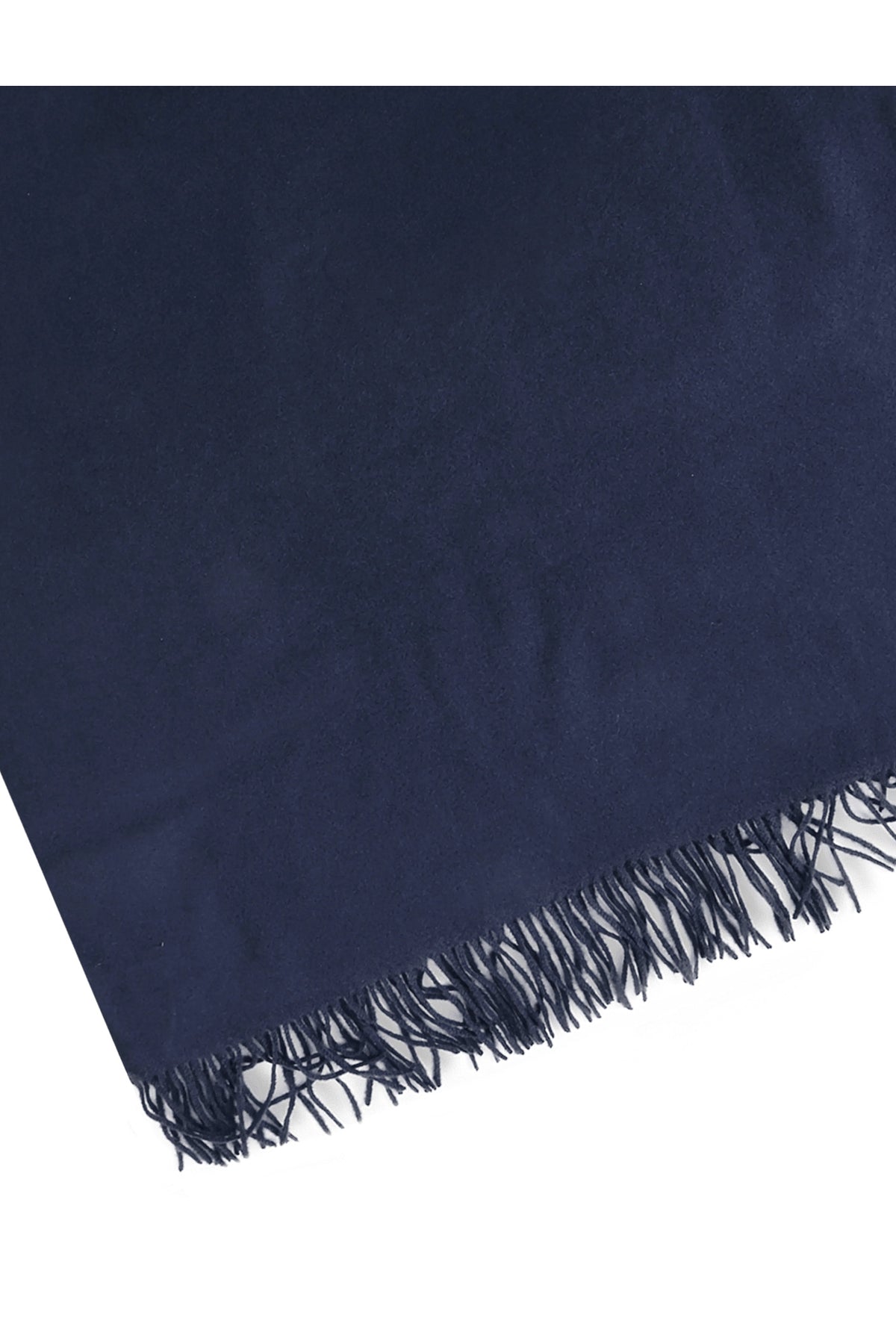 Fransa FRPASMIRA SC 1 Navy Blazer Melange Scarf – detail. Shop Fransa at Dotique.