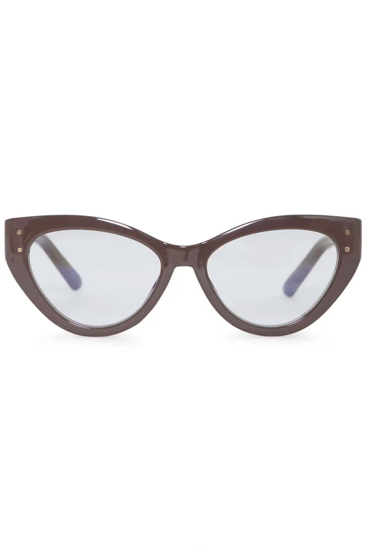 Fransa FRRONJA GLASSES Hot Fudge Glasses – product front. Shop Fransa at Dotique.