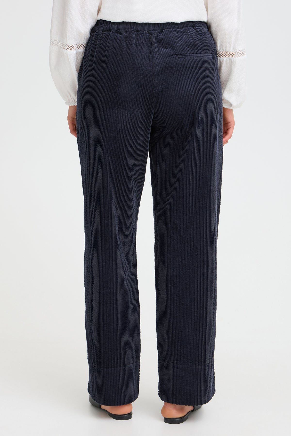 Fransa FRSALOMI PA 1 Salute Trousers – model back. Shop Fransa at Dotique.