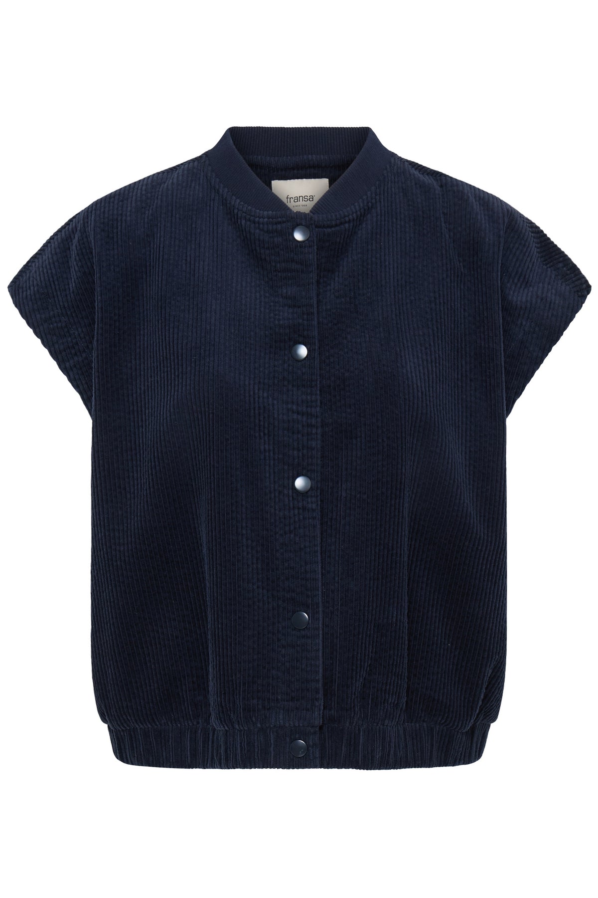 Fransa FRSALOMI VE 1 Salute Waistcoat – product front. Shop Fransa at Dotique.