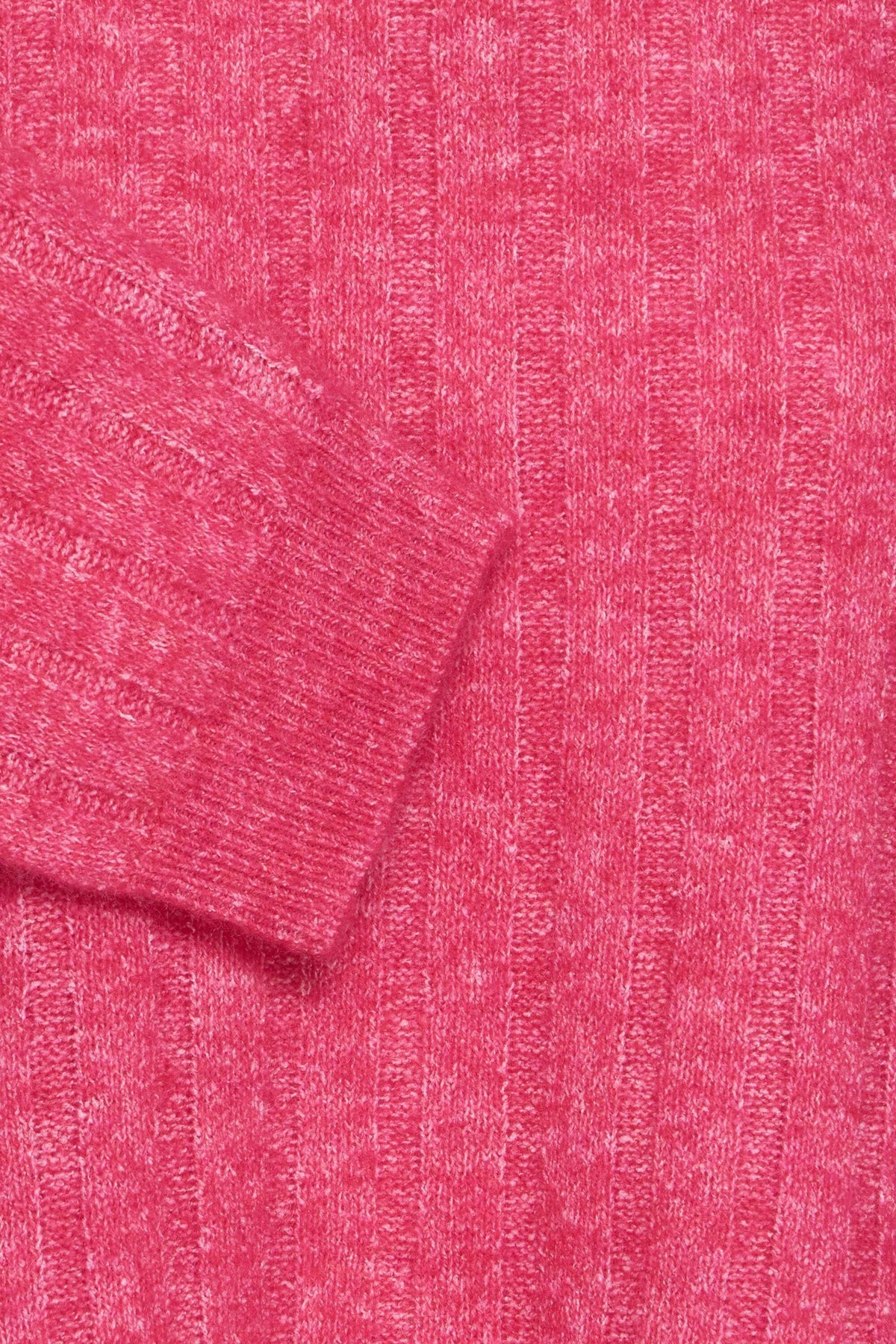 Fransa FRSANNY PU 9 Party Punch Melange Jumper – detail. Shop Fransa at Dotique.