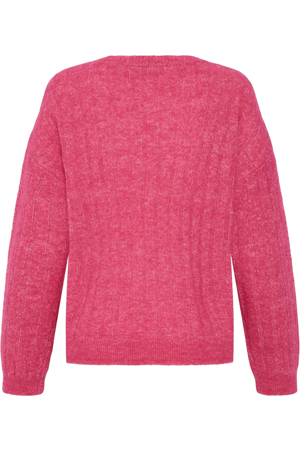 Fransa FRSANNY PU 9 Party Punch Melange Jumper – product back. Shop Fransa at Dotique.