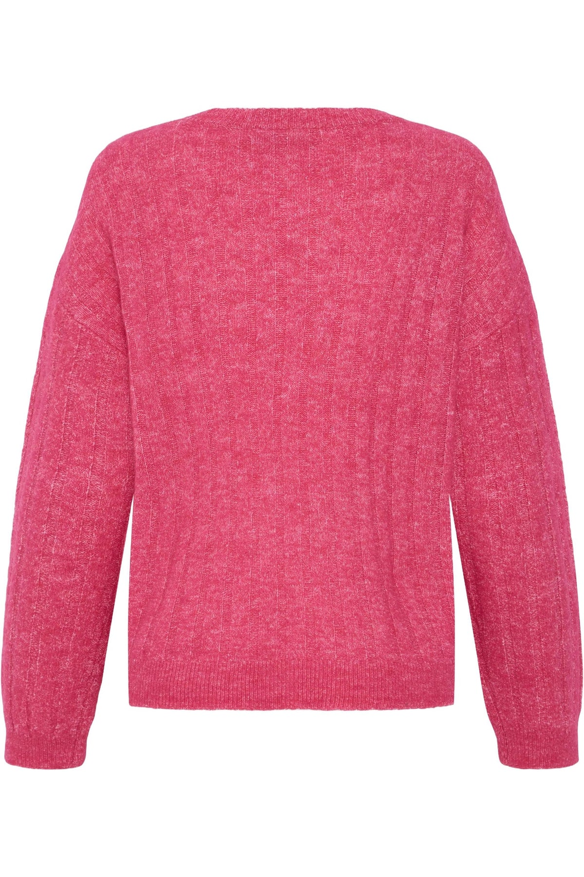 Fransa FRSANNY PU 9 Party Punch Melange Jumper – product back. Shop Fransa at Dotique.