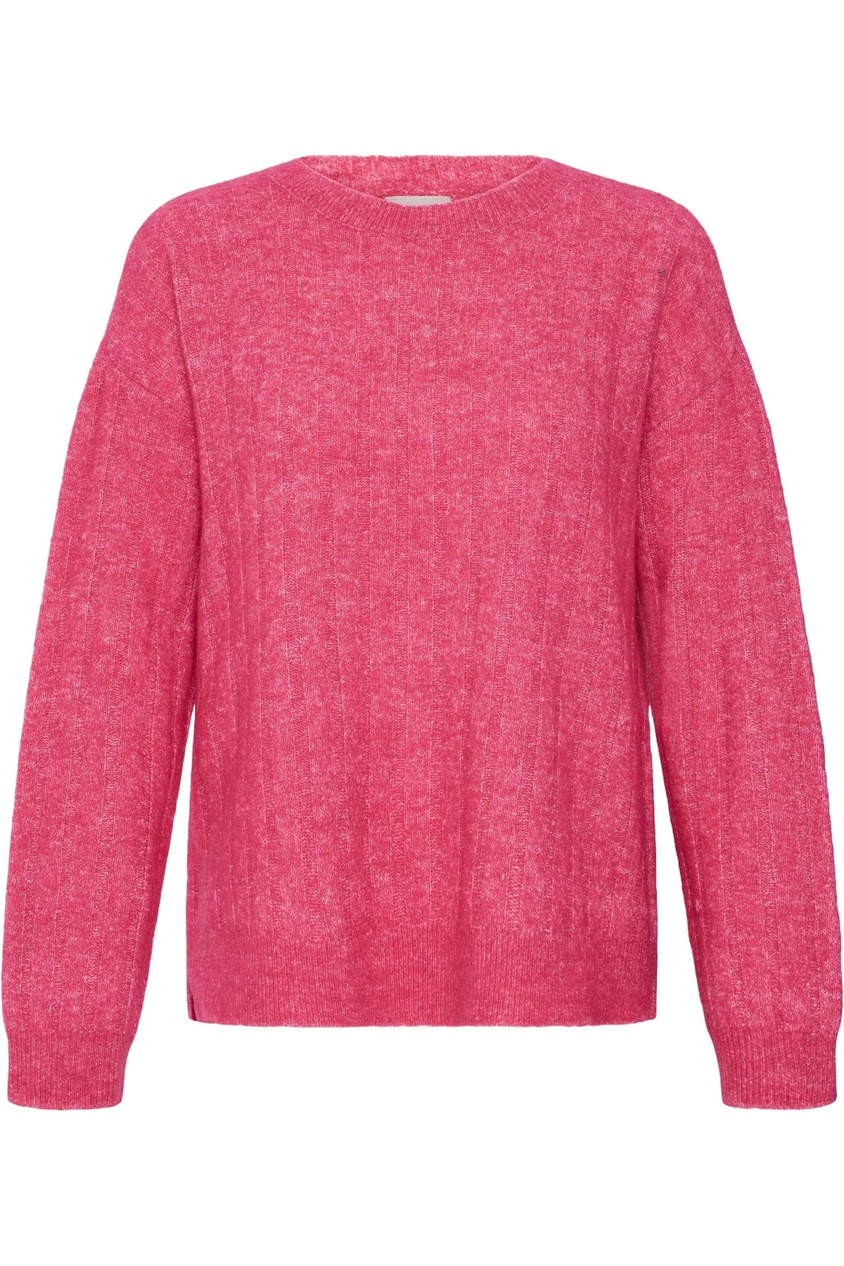 Fransa FRSANNY PU 9 Party Punch Melange Jumper – product front. Shop Fransa at Dotique.