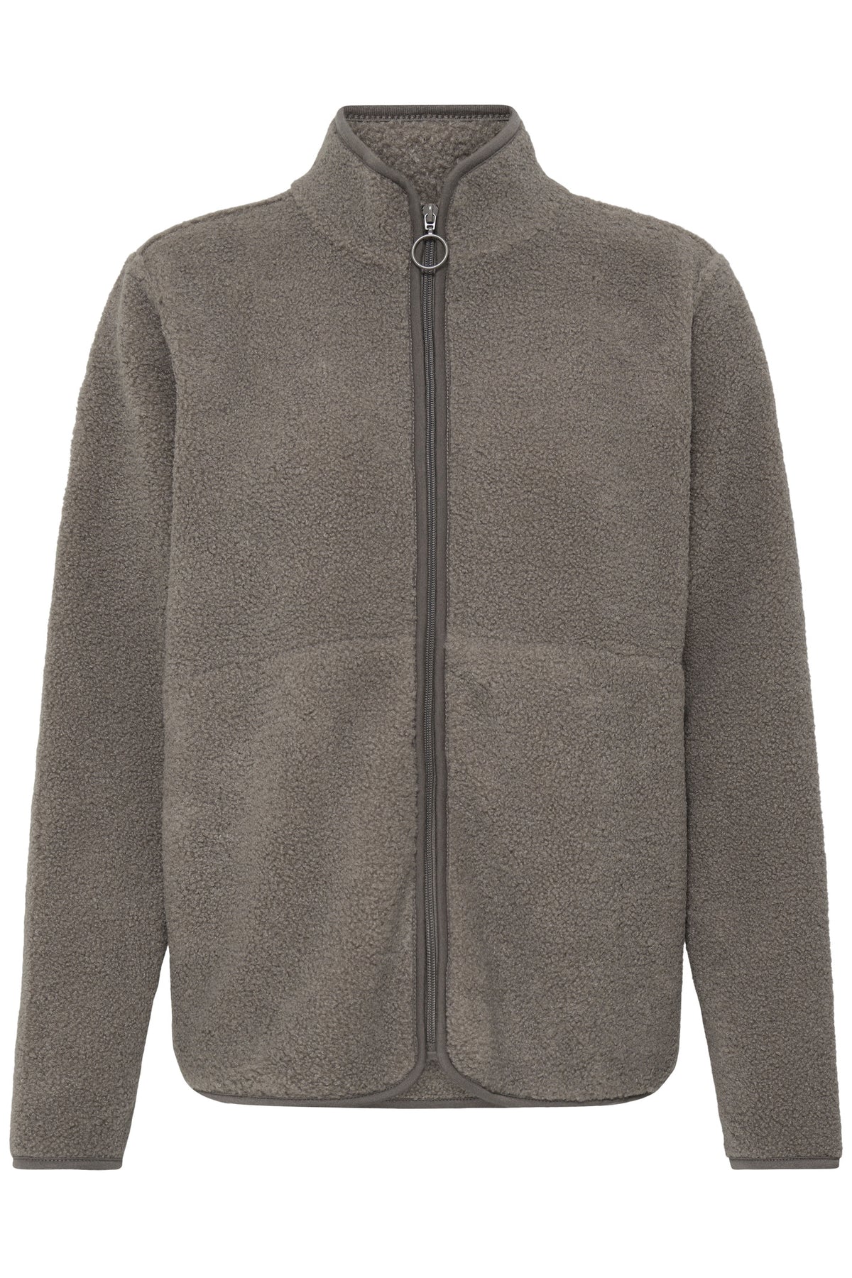 Fransa FRTENYA JA 1 Driftwood Jacket – product front. Shop Fransa at Dotique.