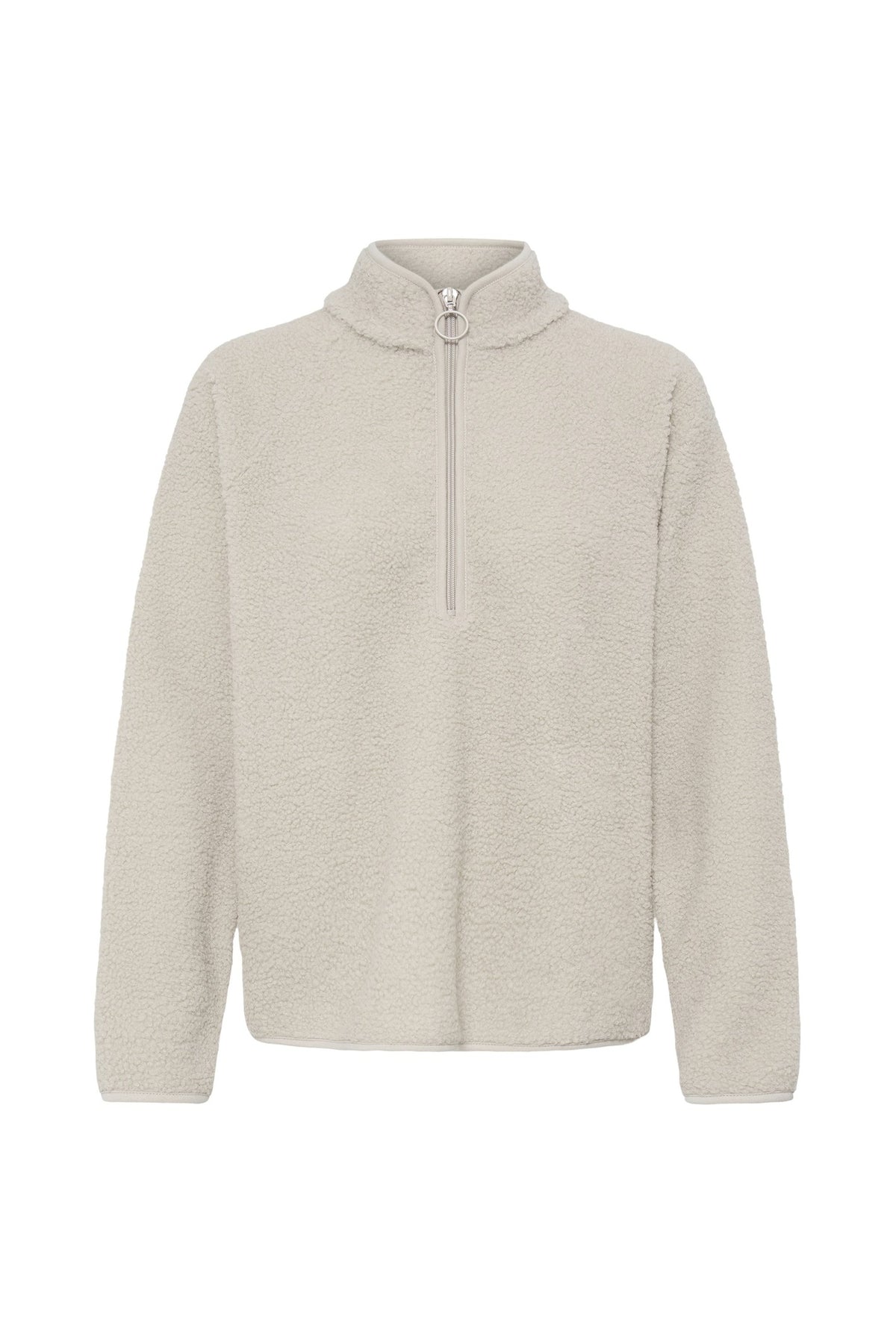 Fransa FRTENYA PU 1 Pumice Stone Jumper – product front. Shop Fransa at Dotique.
