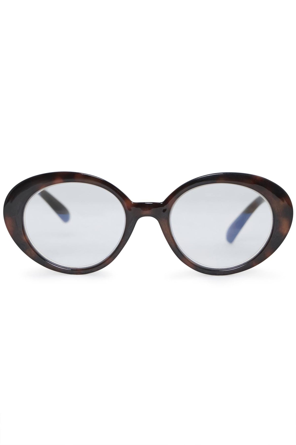Fransa FRZELIA Hot Fudge Melange Glasses – product front. Shop Fransa at Dotique.