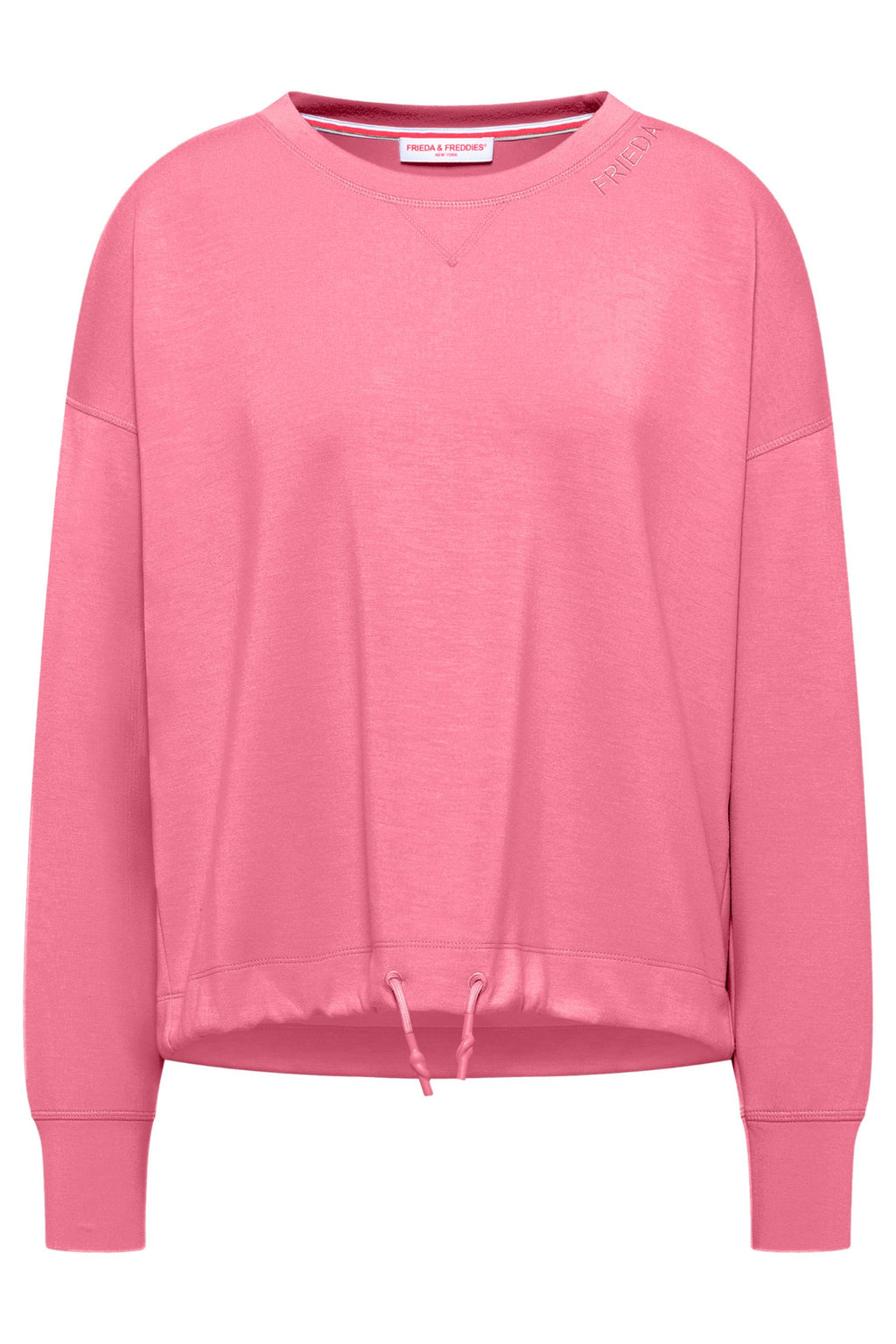 Frieda & Freddies 261228 Pink Sweatshirt with Drawstring Hem