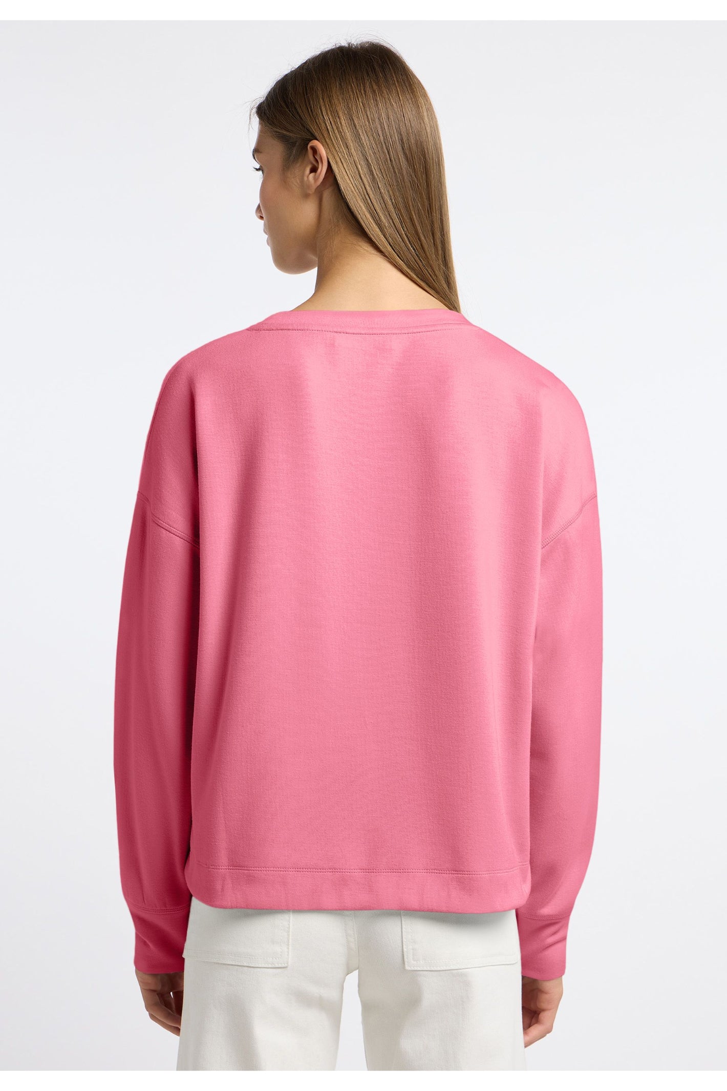 Frieda & Freddies 261228 Pink Sweatshirt with Drawstring Hem