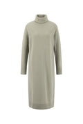 Fynch Hatton 2609 7441 Merino Wool Knit Dress Dusty Green