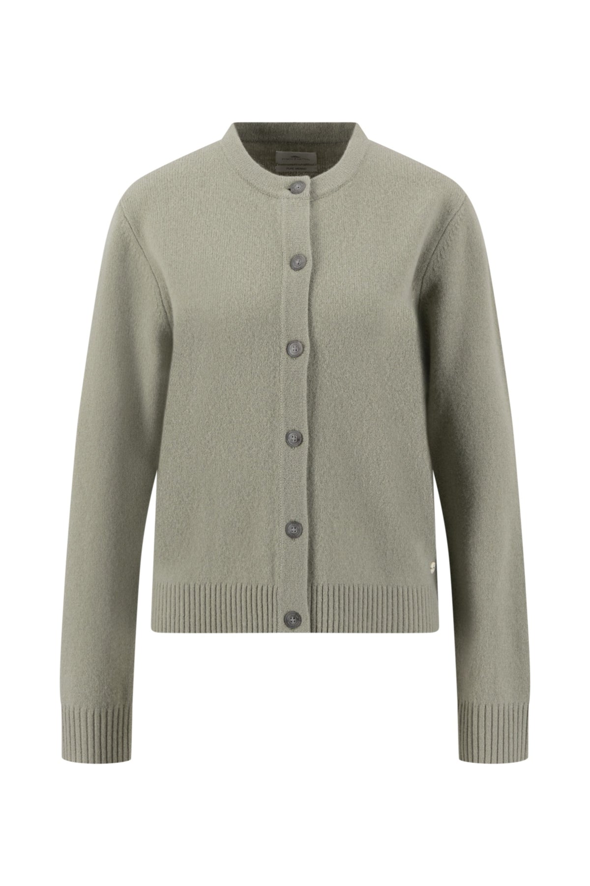 Fynch Hatton 2609 7443 Merino Wool Cardigan Dusty Green