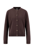 Fynch Hatton 2609 7443 Merino Wool Cardigan Espresso