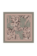 Fynch Hatton 2609 9374 Lion Scarf Dusty Green