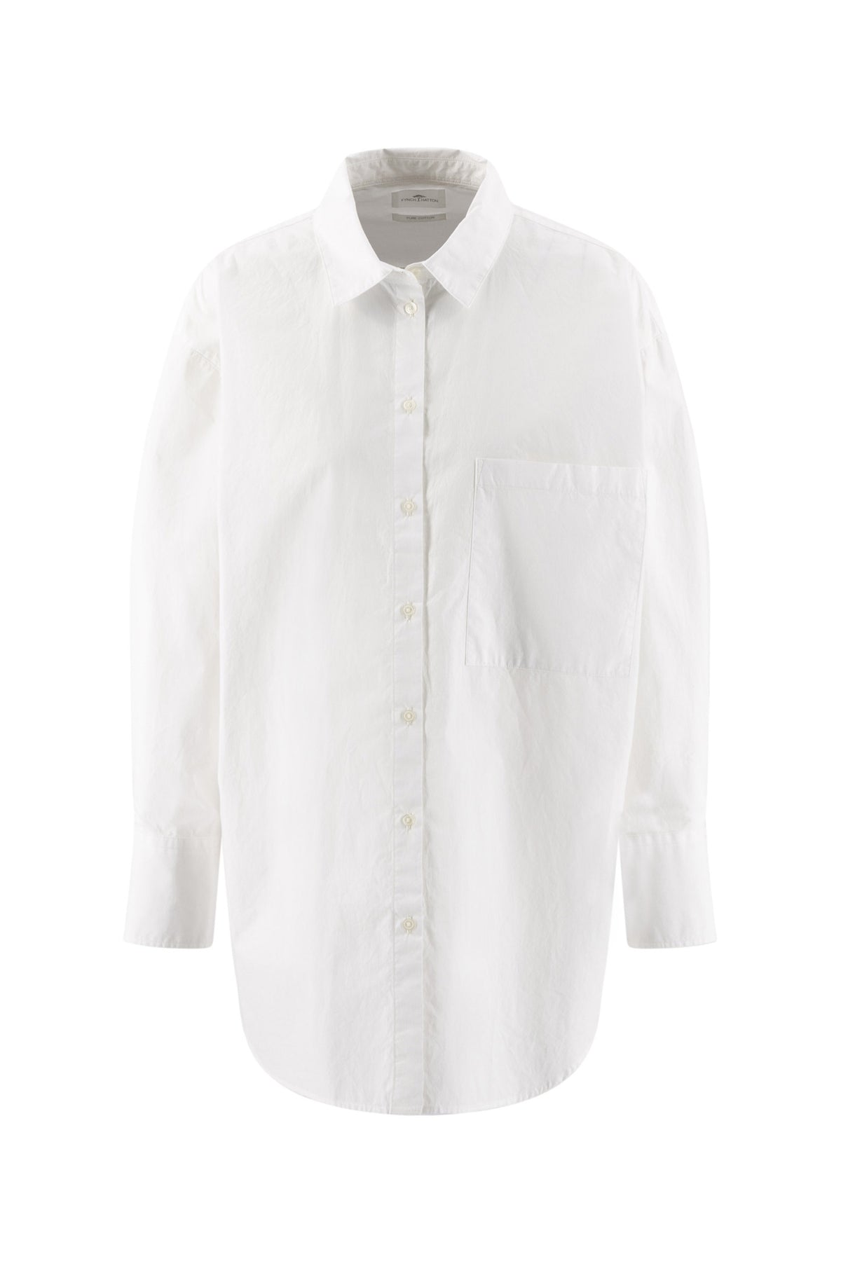 Fynch Hatton 2614 1940 Long Light Cotton Blouse White