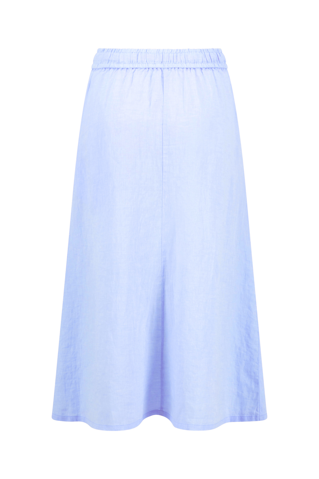 Fynch Hatton 26043331 Cornflower Blue Skirt Long Linen Chambray featuring a soft blue linen fabric with elastic waistband by Fynch Hatton. Shop Fynch Hatton at Dotique.