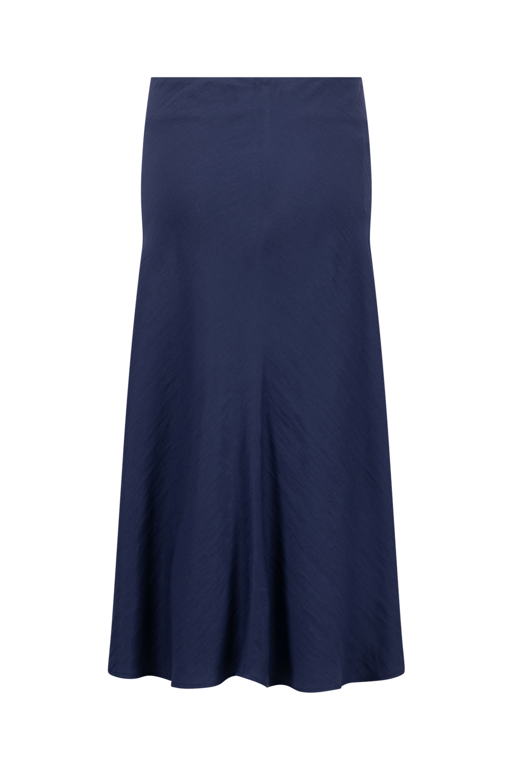 Fynch Hatton 2603 3265 Galaxy Blue Skirt Soft Twill in deep navy with smooth twill fabric, tailored fit, shop Fynch Hatton at Dotique