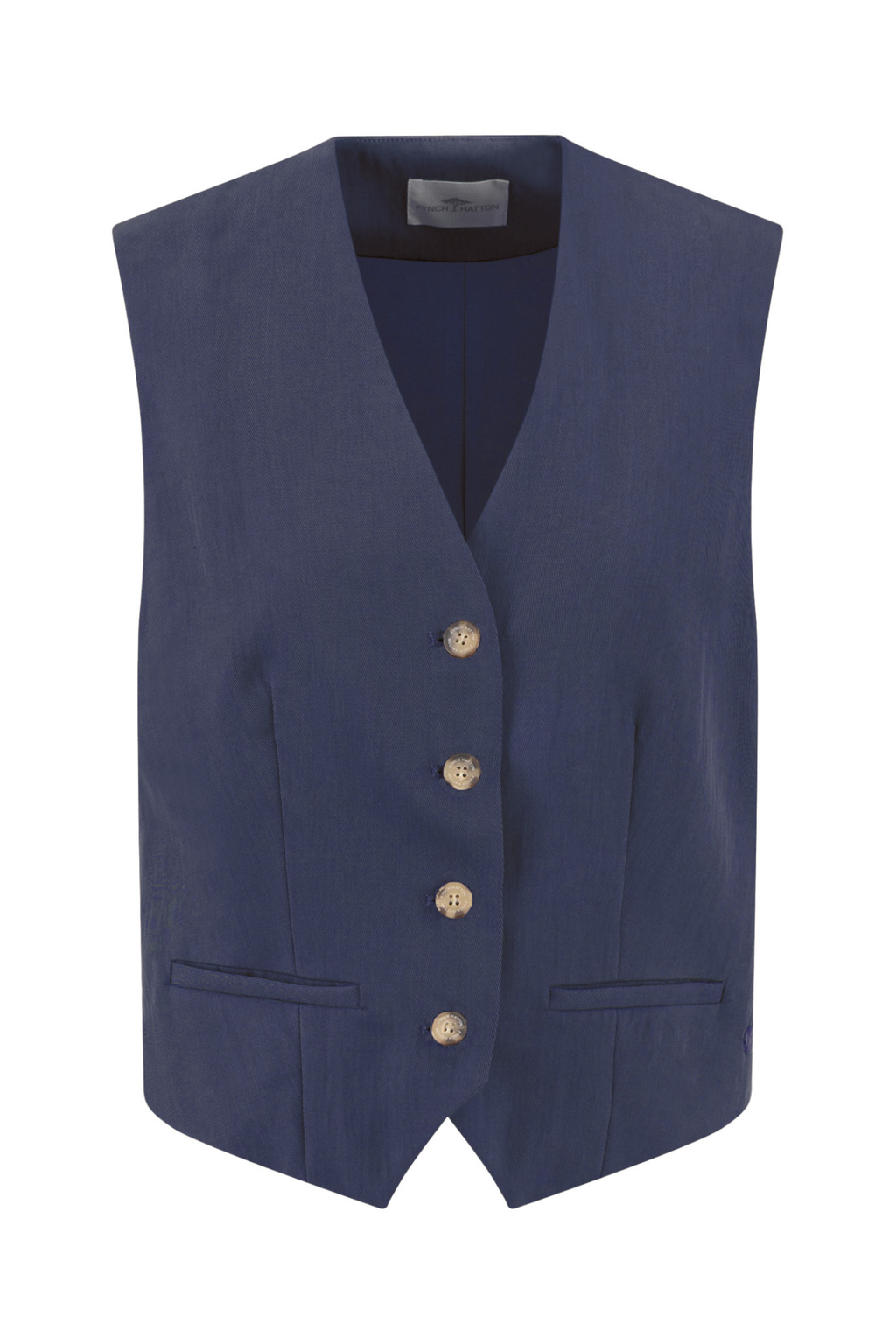 Fynch Hatton 26035266 Galaxy Blue Tank Top  Soft Twill
