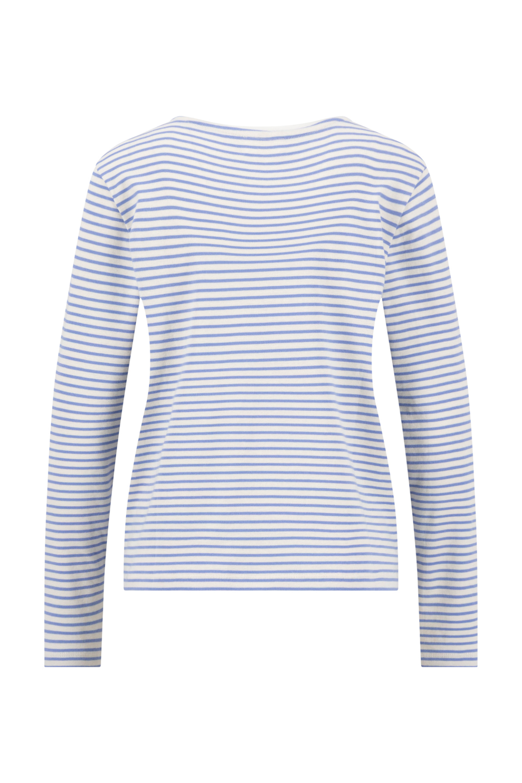 Fynch Hatton 26026235 Cornflower Blue Long Sleeve T-Shirt Stripe