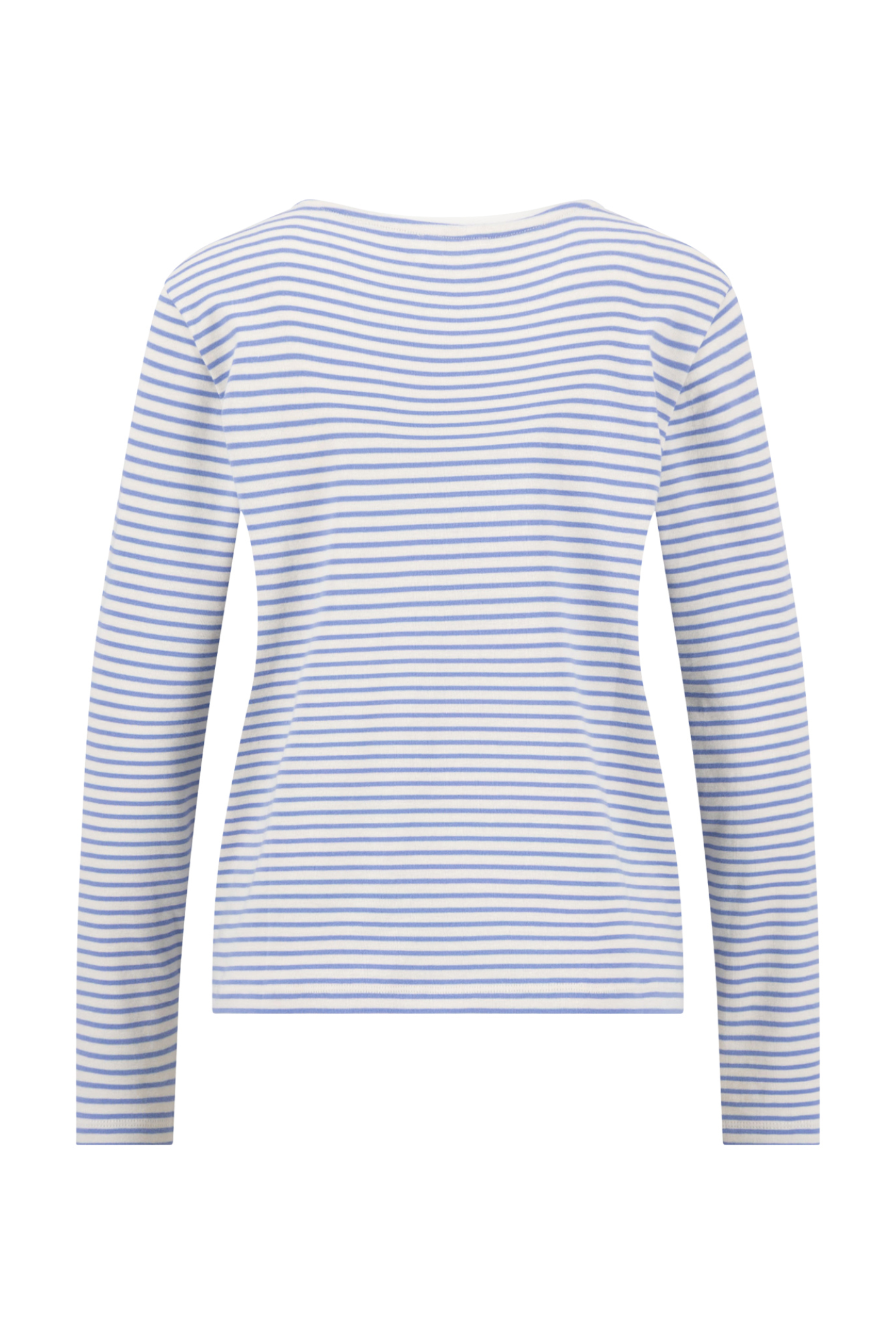 Fynch Hatton 26026235 Cornflower Blue Long Sleeve T-Shirt Stripe