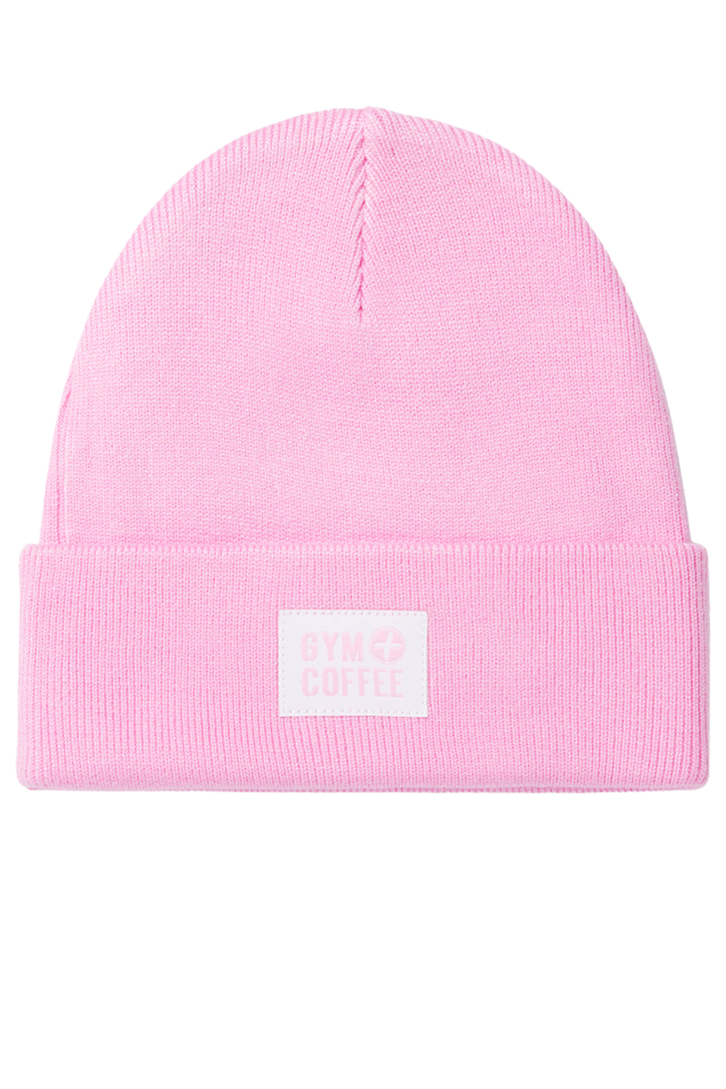 Gym+Coffee Knit Beanie - Cotton Candy