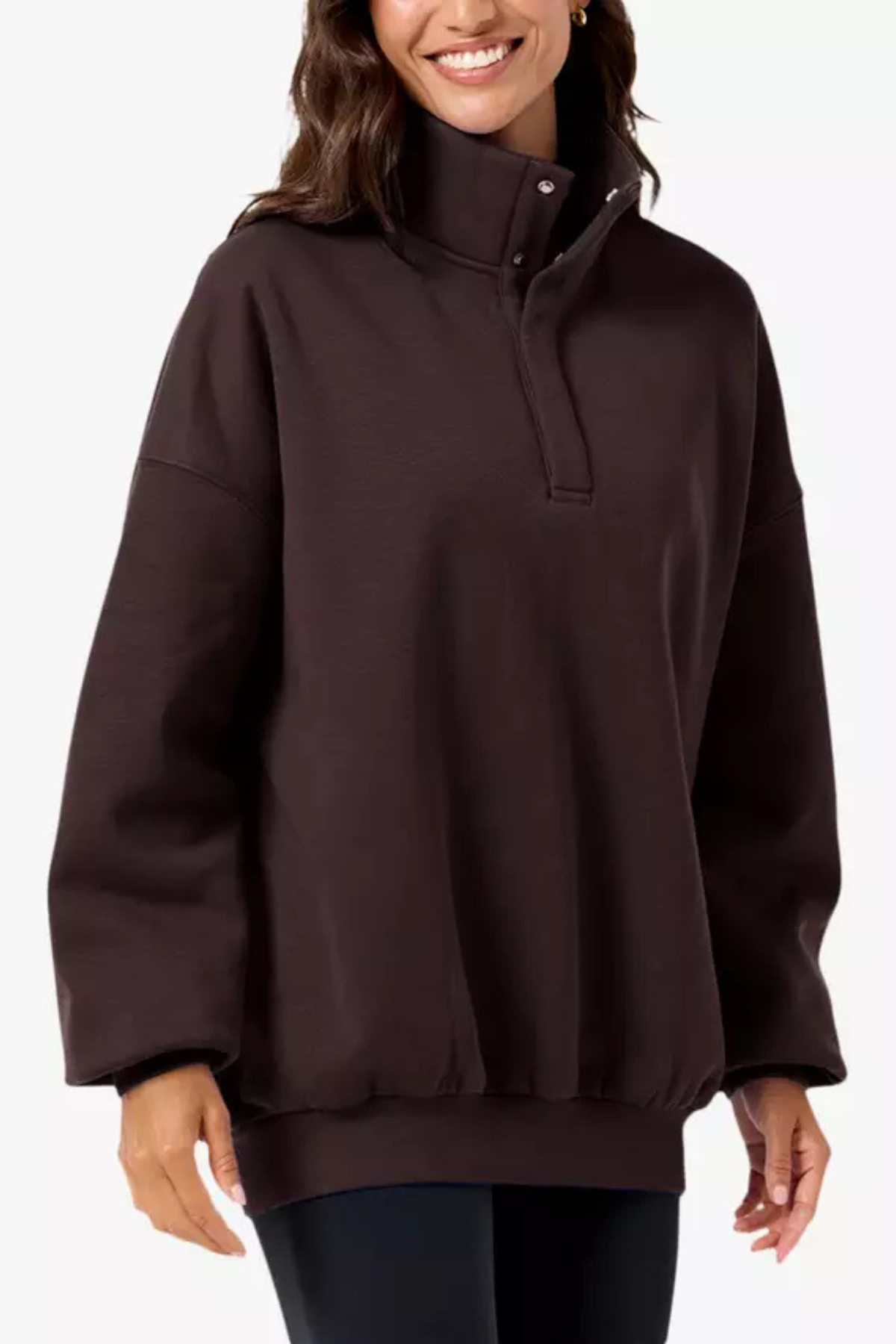 Gym+Coffee Sierra Snap Collar - Mocha Bean