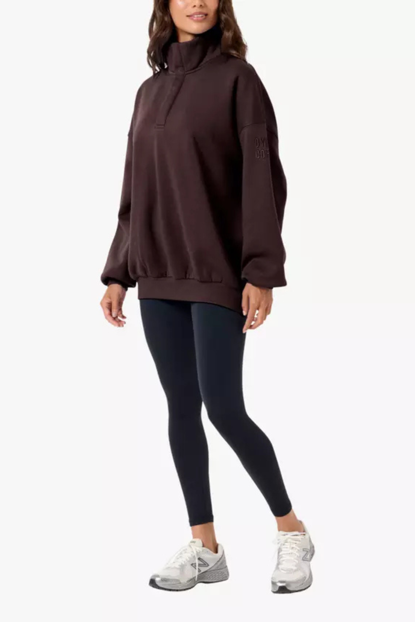 Gym+Coffee Sierra Snap Collar - Mocha Bean