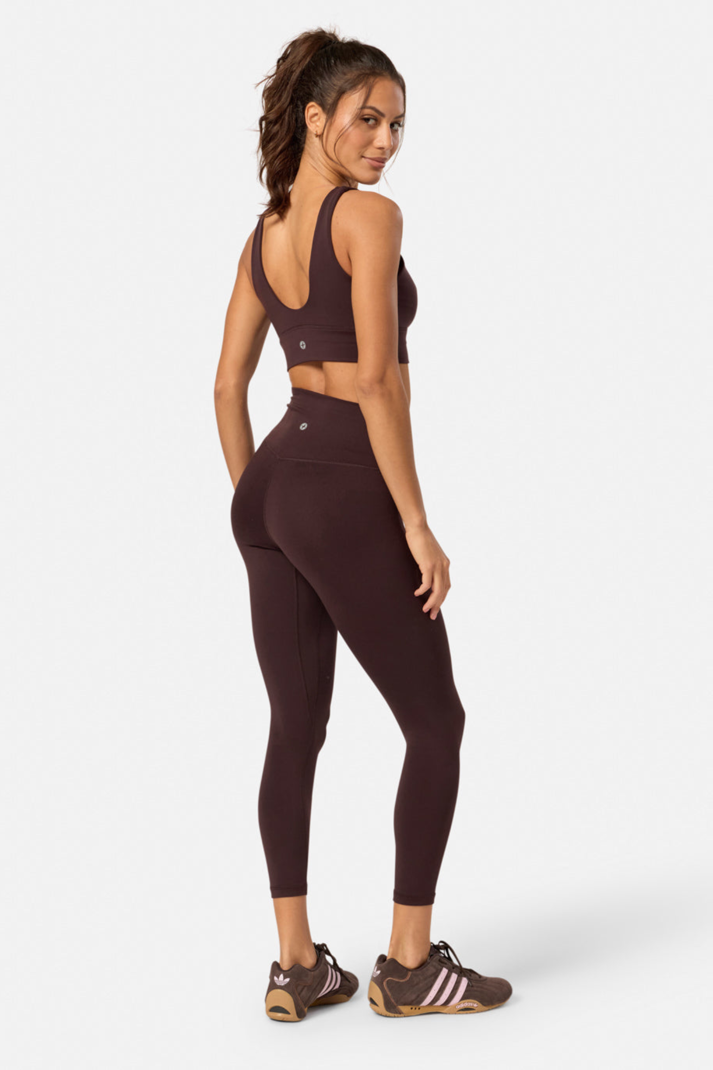 Gym+Coffee Soft Motion Legging 7/8 - Mocha Bean